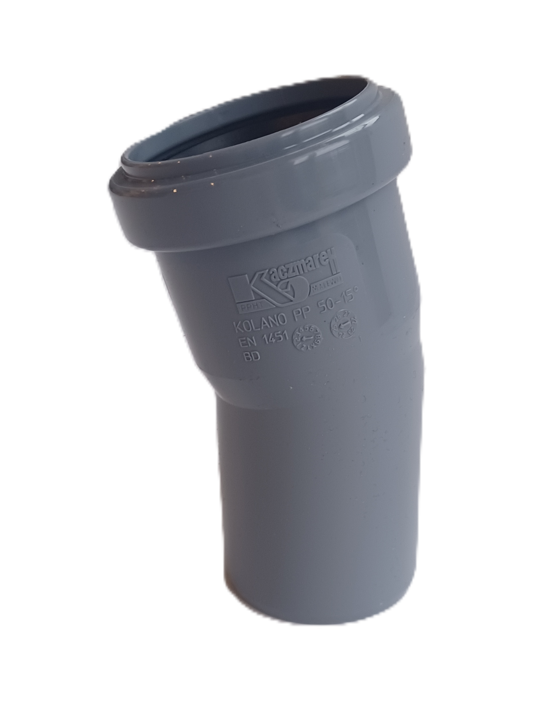 HT Böj för Jord/Avfallssystem Kaczmarek PP S16 Grå