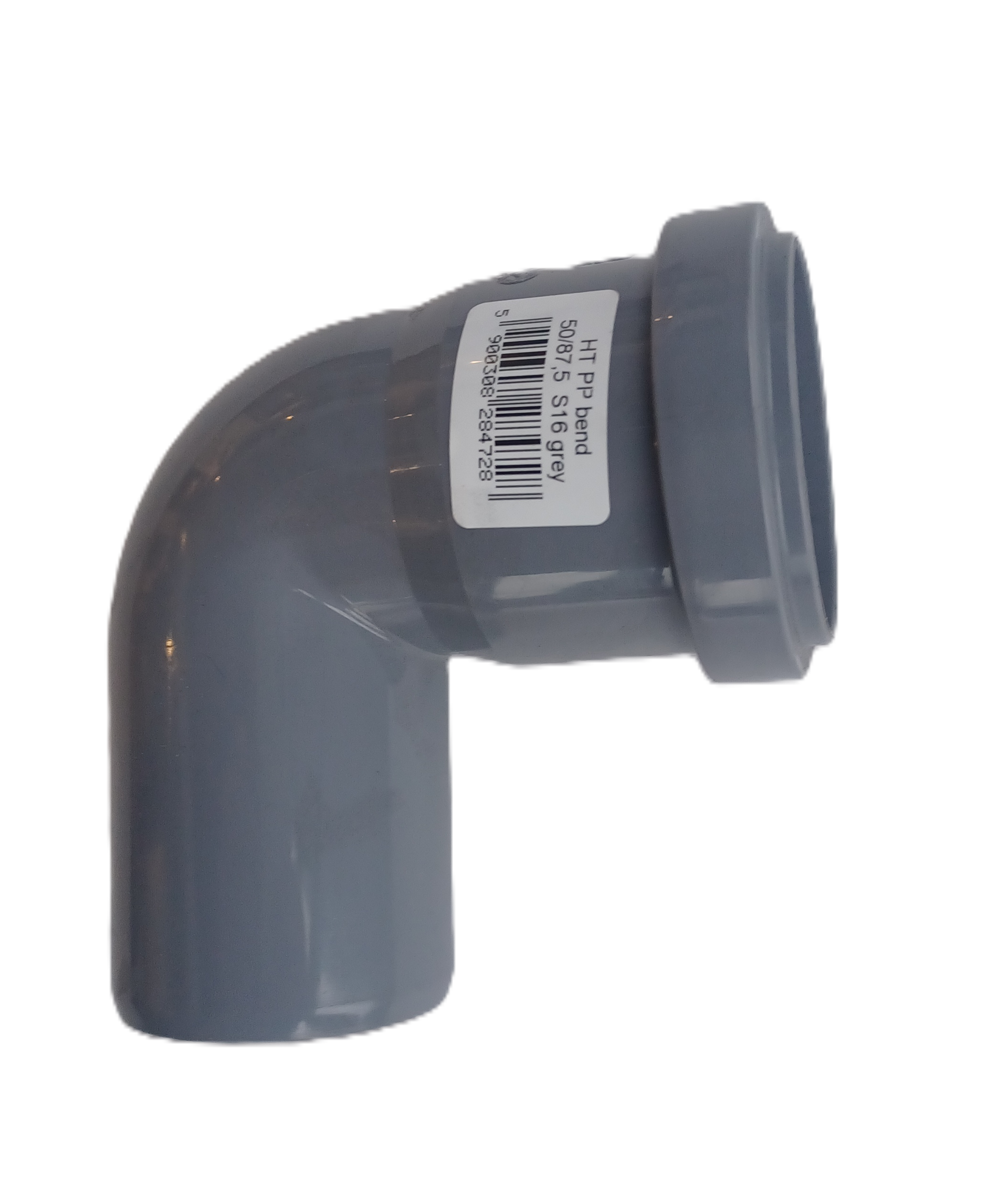 HT Böj för Jord/Avfallssystem Kaczmarek PP S16 Grå